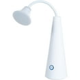 thumbnail image 2 of Lavish Home Contemporary LED Goose Neck Desk Lamp, White, 2 of 4