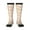 3 Black, variant on Afternoon Tea Print Thigh High Socks Extra Long Stretchy Sock Women Over Knee High Opaque Stocking Daily Wear