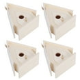 thumbnail image 3 of Casa para Pájaros no tóxica, Casa para Pájaros de madera a PrueBa de Humedad de 4 pianas, para loros, Golondrinas, otros animales salvajes y pájaros, 3 of 7