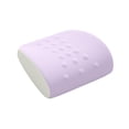 thumbnail image 4 of Almohada de apoyo lumbar Almohada lumbar Cómoda Transpirable Multiusos Espalda Púrpura, 4 of 9