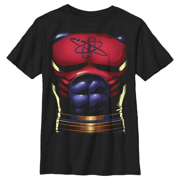 Boy's Black Adam Atom Body Graphic Tee Black X Small
