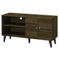 thumbnail image 2 of Uspridefurniture Galileo TV Stand with 2 Doors for TVs up to 70", Walnut, 2 of 5
