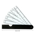 thumbnail image 5 of Portable Drafting Fan Plastic- Architect Engineering Metric Scale Ruler with 5 Multifunctional Measurer Durable, 5 of 8