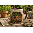thumbnail image 3 of Gardener Dad Accent Mug Custom Father’s Day Gift for Dad with Plant Pot, Gloves & Watering Can, 3 of 4