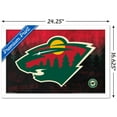 thumbnail image 3 of NHL Minnesota Wild - Logo 15 Wall Poster, 14.725" x 22.375", Framed, 3 of 5
