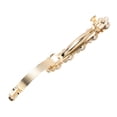 thumbnail image 3 of Unique Bargains 1 Pc Hair Barrettes Grace Crystal Spring Clip Hairpin Barrette Clip Champagne Tone, 3 of 5