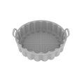 thumbnail image 1 of Baking Deep Tray Basket Silicone Reusable Basket Pot Replacement with Handles Dishwasher-Safe /Rectangle, 1 of 5