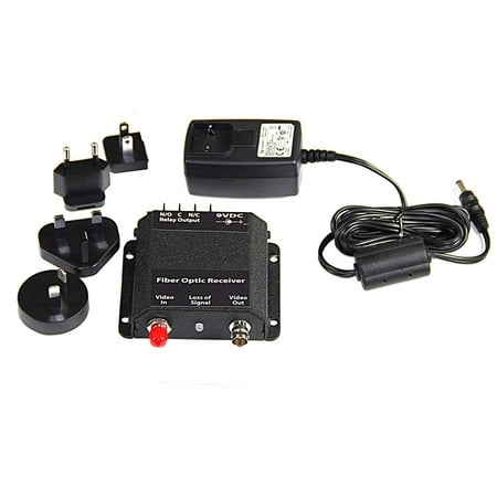 Fiber Optic Video Transmitter - Standalone Fiber Optic Video Receiver,Multimode 850nm
