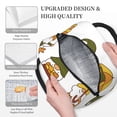 thumbnail image 5 of Haiem Hello Autumn Printed Lunch Bag Women, Lunch Box Lunch Bag for Women, Small Leakproof Cute Lunch Tote Large Capacity Reusable Insulated Cooler Lunch Container, 5 of 6