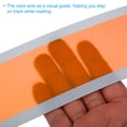 thumbnail image 4 of Uxcell Guided Reading Strips Tracking Highlight Colored Overlay Bookmark Orange 12 Pcs, 4 of 6