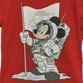thumbnail image 2 of Girl's Mickey & Friends Astronaut Graphic Tee Red X Small, 2 of 5