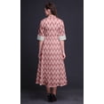 thumbnail image 3 of Bimba Robe-Chemise Mi-Mollet pour Femmes Ikat Imprimée à Manches Retroussables Boutonnée - XX-Grand, 3 of 5