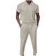 thumbnail image 1 of Pantalones Casuales de Manga Corta Larga para Hombres con Pantalones Cortos, 98% Algodón/2% Spandex para Deporte Y Caminata, 1 of 6