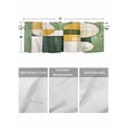 thumbnail image 4 of Valances for Windows Abstract Watercolor Rod Pocket Cafe Window Treatments Valance Curtains for Kitchen Bathroom Laundry Basement Windows 42"x18", 4 of 9