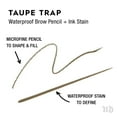 thumbnail image 4 of Urban Decay Brow Blade - Waterproof Eyebrow Pencil & Ink Stain - Dual-Ended Pencil Fills and Defines - Brow Tint with the Precision & Definition of Microblading â€“ Taupe Trap, 4 of 15