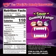 thumbnail image 4 of AMOS 4D Gummy Fangs Halloween Candy, Gummy Teeth Candy Individually Wrapped Pieces 9oz, 4 of 6