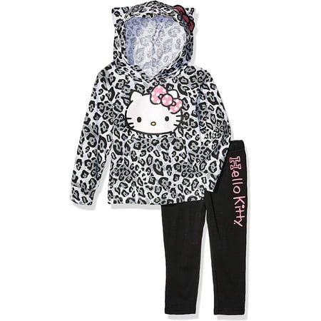 Hello Kitty Toddler Girls 2 Piece Hoodie and Pant Legging Set