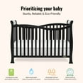 thumbnail image 3 of Dream On Me Violet 7-in-1 Convertible Crib Black, 3 of 7
