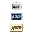 thumbnail image 4 of Classic Framed Prayer Room Sign (Black Gold) - Medium, 4 of 4