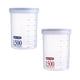 thumbnail image 1 of Contenedor hermético de plástico de 1500 ml para almacenar cereales, harina, azúcar, arroz y aperitivos (color aleatorio)., 1 of 6