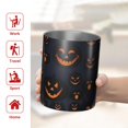 thumbnail image 5 of 12oz Coffee Tumblers Halloween Glowing Pumpkins Pattern Stainless Steel Vacuum Insulated Travel Tumbler Coffee Cups Mug with Lid and Straw with Cleaning Brush for Cold & Hot Drinks, 5 of 5