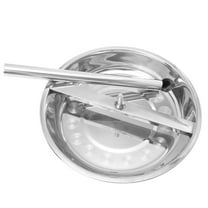 Masteelf  Dancing Chicken Stand Rotisserie Rack Grills Portable Silver