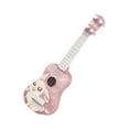 thumbnail image 4 of Portable Kids Guitar Ukeleles Toys Early Learning Education Toy Mini Ukulele for Dark Pink Rabbit, 4 of 8