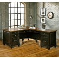 thumbnail image 2 of Martin Furniture Hartford L-Shaped Desk with Optional Hutch, 2 of 3