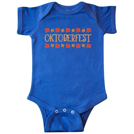

Inktastic Oktoberfest with Orange Leaves Gift Baby Boy or Baby Girl Bodysuit