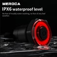 thumbnail image 3 of Smart Bike Tail Light Brake Sensing Rear Lights Auto On/Off Intelligent Waterproof Ultra Bright LED Warning Back Bicycle Flashlight Cycling Safety Accessories, 3 of 6