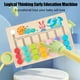 thumbnail image 4 of Juguetes de piscina, juguetes para bebés, juguetes para niños pequeños, tablero de rompecabezas de madera con bolas de colores multicanal para caminar, juego de caminar con bolas de cuatro colores, en, 4 of 6