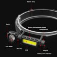 thumbnail image 4 of Lampe Frontale LED, Lampe Frontale de Camping Imperméable IPX4 300LM pour la Randonnée, 4 of 8