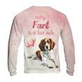 thumbnail image 2 of Every Fart is Love Note Brittany Spaniel Guilty Face Happy Valentine's All Over Print 3D Sweatshirt Unisex Merch Brittany Dog Lover Gifts Idea - 01016, 2 of 6