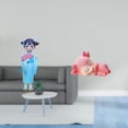 thumbnail image 2 of Figura de geisha kabuki de resina, estatua de ciervo durmiendo, kimono japonés, decoración de mesa para dormitorio, cocina rústica, comedor, accesorio, 2 of 8