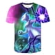 thumbnail image 1 of Camiseta de Pokémon para niños y niñas, camisa con estampado 3d de Pikachu, manga corta, informal qym unisex, 1 of 2