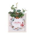 thumbnail image 1 of Decoración colgante de Navidad, adorno de vacaciones de tamaño pequeño, colgante interesante de Navidad, colgantes para festivales, accesorios Kits de decoración para fiestas bola de navidad blanca Billuyoard HA069390-03, 1 of 6