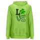 thumbnail image 4 of WILLBEST Sudadera de Mujer, Moda Femenina, Día de San Patricio, Temática Verde, Estampado, Bolsillo, Manga Larga, con Capucha, Top, Sudadera 1568 Mediana, 4 of 4