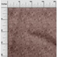thumbnail image 2 of oneOone Viscose Jersey Brown Fabric Abstract Floral Craft Projects Decor Fabric Printed By The Yard 60 Inch Wide, 2 of 5