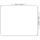 thumbnail image 4 of Alfombrilla XWYSAW 24x20 cm Calendario 2027 Antideslizante, 4 of 5