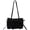 black, variant on Nylon Tote Bag Cute Sweet Bow Purse Y2K Shoulder Bag Foldable Aesthetic Handbag Purse Ladies Underarm Bag Bowling Bag for Women