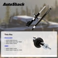thumbnail image 3 of AutoShack Rear Shock Absorbers Replacement for 1995-2006 Chevrolet Suburban 1500 2000-2006 GMC Yukon 2000-2006 Chevrolet Tahoe 2000-2006 GMC Yukon XL 1500 2-PC Set, 3 of 5