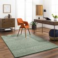 thumbnail image 4 of Hauteloom Alyra Wool Living Room, Bedroom Area Rug - Contemporary - Medium Green, Beige - 5' x 7'6", 4 of 6