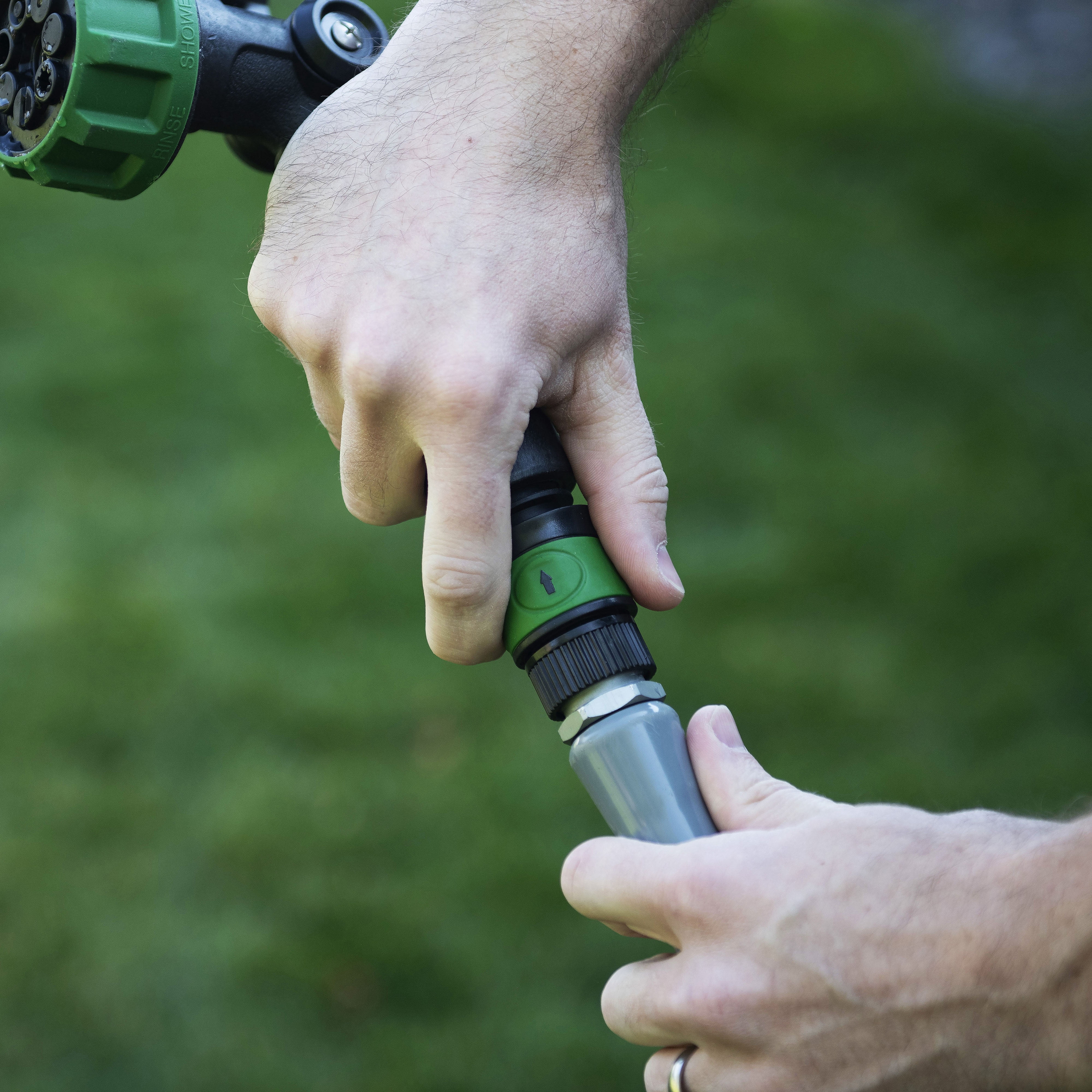 Expert Gardener 4PC Plastic Hose Quick Connect Set