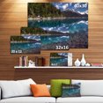 thumbnail image 3 of Blue Waters and Mountains - Impression sur Toile Paysage Extra Grand, 3 of 4