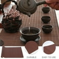 thumbnail image 2 of WORGEOUS 5pcs  Kungfu Tea Set Slat Mat Handmade Bamboo Tea Table Runner for Home Tea House, 2 of 8