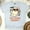 Ash, variant on Boo Thang Energy Ghost Graphic Tee | Cute Bubble Tea Shirt for Women, Navy, Size S
