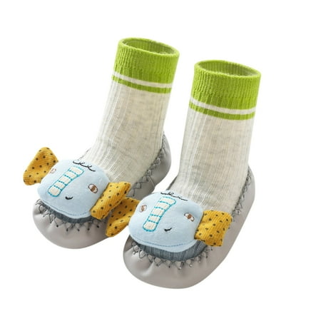 

Toddler Boys Girls Socks Shoes Autumn Winter Children Non-Slip Warm Cute Cartoon Style Comfortable Shoes