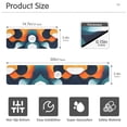 thumbnail image 3 of Yayeee Faucet Mat for Kitchen Sink 14.7" Diatomite Long Splash Guard Pad, Green Abstract Wavy, 3 of 7
