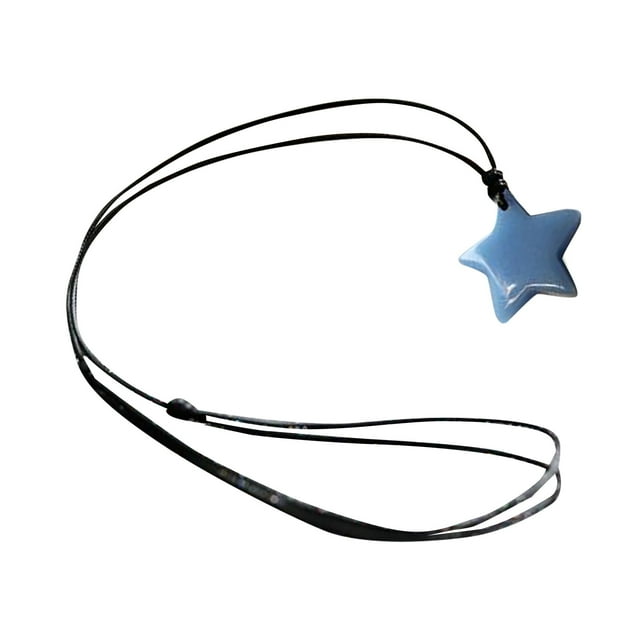 Estrella Luminosa Colgante Teléfono Móvil Cadena Joyería Estrella Luminosa Llavero Cordón Lindo Teléfono Móvil Cordón Bolsa Decoración