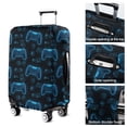 thumbnail image 5 of Neon Controllers Games Icons Black Pattern Luggage Cover Fashion Suitcase Cover Baggage Covers Fit 25-28 Inch Luggage (Go Travel), 5 of 5